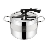 قدر ضغط سوفت استيل تركي مقاس 6 لتر