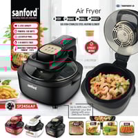 قلاية هوائية ديجيتال من سانفورد 5 لتر أسود