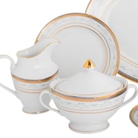 طقم شاي ريتشفاين من البورسلين 24 قطعة لـ 6 أشخاص