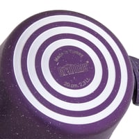 طقم قدور جرانيت تركي 7 قطع لون بنفسجي