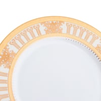 طقم سفرة بورسلين ياباني مطلي بالذهب 95 قطعة