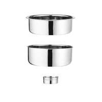 سخان طعام استيل هندي مقاس 6 لتر