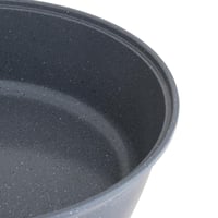 صينية فرن جرانيت لاهويا مقاس 28 سم رمادي