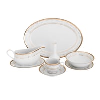 طقم حلى ريتشفاين من البورسلين 28 قطعة لـ 6 أشخاص