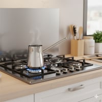 ركوة قهوة سوفت استيل تركي سعة 580 مل