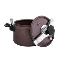 قدر ضغط باصرة جرانيت بني مقاس 9 لتر