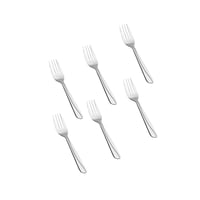 طقم ملاعق استيل ياباني فضي مطفي 30 قطعة