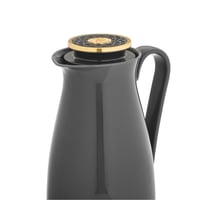 ترمس ألاسكا 1 لتر لون رمادي مع ذهبي