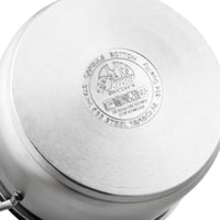 طقم قدور ستيل تركي فاخر 18/10 غطاء ستيل 9 قطع