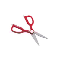 مقص مطبخ ياباني لون أحمر