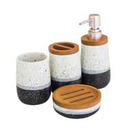 طقم حمام سيراميك 4 قطع