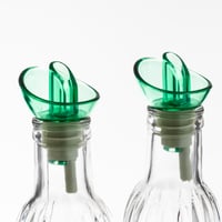 طقم زيت وملاحات بلاستيك ملون