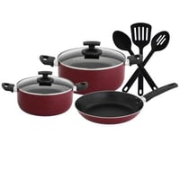 طقم قدور تيفال نيوفلون 8 قطع