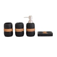 طقم حمام سيراميك 4 قطع