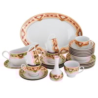 طقم حلى ريتشفاين من البورسلين 28 قطعة لـ 6 أشخاص