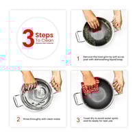 قدر طهي كادي من الستانلس ستيل الهندي المقاوم للصدأ...