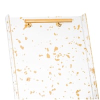 طقم تباسي أكليرك يد ذهبي قطعتين