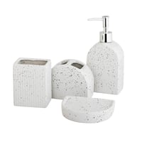 طقم حمام سيراميك 4 قطع