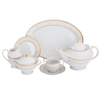 طقم شاي ريتشفاين من البورسلين 24 قطعة لـ 6 أشخاص