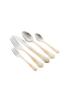 طقم ملاعق ستيل 72 قطعة شنطة خشب