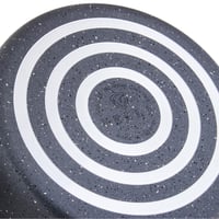 طقم قدور جرانيت تركي 10 قطع لون رمادي