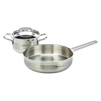 طقم قدور كوركماز الفا ستيل تركي 9 قطع