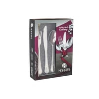 طقم ملاعق ستيل مكون من 24 قطعة