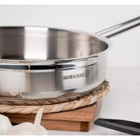 طقم قدور كوركماز الفا استيل تركي 11 قطعة