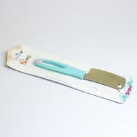 ساطور تقطيع صغير ستيل يد بلاستيك ملون