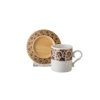 فناجين قهوة تركي صحن خشب 12 قطعة