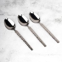 طقم ملاعق أكل ستيل ياباني 12 قطعة