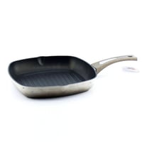 طاوة جريل جرانيت تركي مقاس 28 سم لون بيج