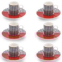 طقم فناجين قهوة تركي 12 قطعة