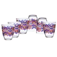 طقم كاسات زجاج لومينارك فرنسي 6 قطع