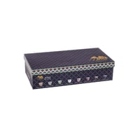 طقم فناجين قهوة سعودية كاروهات 12 قطعة