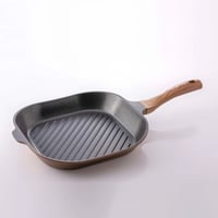 شواية تيتانيوم مقاس 30 سم لون بني