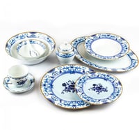 طقم سفرة بورسلين 48 قطعة - 6 أشخاص