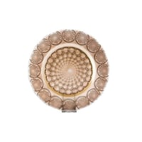 صحن تقديم زجاج تركي مدور مقاس 32 سم