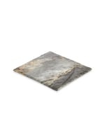 ستاند تقديم ميلامين مربع 25 سم رخامي