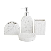 طقم حمام سيراميك 4 قطع