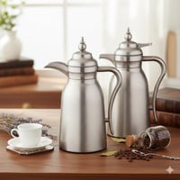 طقم ترامس علا قطعتين نيكل مطفي