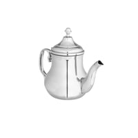 براد شاي مغربي ستيل فضي مقاس 1 لتر