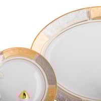 طقم شاي ريتشفاين من البورسلين 24 قطعة لـ 6 أشخاص