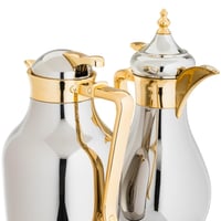 طقم ترامس الجود نيكل مع ذهبي قطعتين