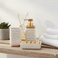 طقم حمام سيراميك 3 قطع