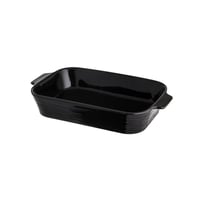 طقم صواني فرن سيراميك قطعتين أسود