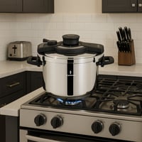 قدر ضغط سوفرام ستيل تركي مقاس 6 لتر