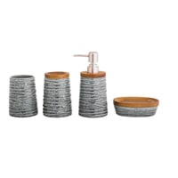 طقم حمام سيراميك 4 قطع