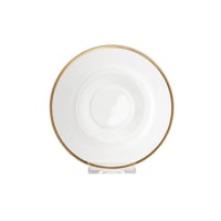 طقم فنجان شاي بورسلين ذهبي 2 قطعة