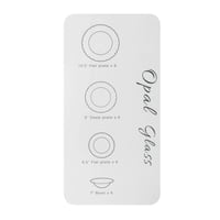 طقم عشاء أركوبال فاخر أبيض 24 قطعة - 6 اشخاص